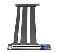 Fockety PCIE 5.0 Riser Cable for RTX4090 5090 Gen 5, 16X 128GBPs PCIE 4.0, High Speed Vertical Mount Gaming PCI Express GPU Graphics Card Extension Cable, PCIE Port GPU Graphics Card (20cm)