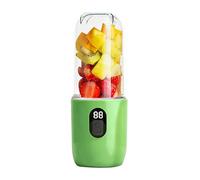 Fockety Personal Blender, 500ml 20800RPM USB Rechargeable Beach Portable Blender for Shakes and, Personal with Leakproof Lid, Stainless Steel Cutter