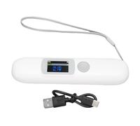 Fockety Pet Microchip Scanner, Animal Microchip Reader with 1.14 Inch Color Screen for ISO 11784/11785 FDXB Chip, Celsius Fahrenheit Temperature Display