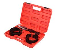 Fockety Piston Ring Compressor Tool Set, Universal Car Engine Piston Ring Compressor Kit Compression Tool with Plier, Engine Service for Car Truck Auto