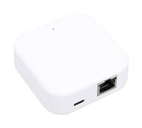 Fockety PoE Gateway, Multifunctional RJ45 Smart WiFi Hub with Power Over Ethernet and Mobile App Control, for Smart Home System Security Monitoring