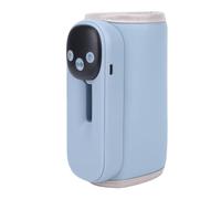 Fockety Portable Bottle Warmer for Travel, 30W Fast Heating Milk Warmer for Breast Milk & Water with 11 Temperature Control & Long Battery Life, Baby Bottle Warmers On The Go (Blue)