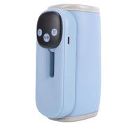 Fockety Portable Bottle Warmer for Travel, Travel-Friendly, Fast Heating, 11 Speed Temperature Control, Cordless Rechargable Baby Milk Warmer for 2.56 to 3.15in Bottle (Blue)