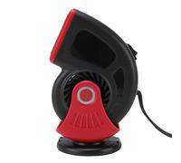 Fockety Portable Car Heater for Vehicle, 2 in 1 12V Heating & Cooling Car Defroster with Plugs Into Cigarette Lighter, 360° Air Circulation, for Windshield, SUV, Truck (Red)