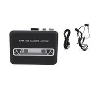 Fockety Portable Cassette Player, Compact Vintage Cassette Tape Player with USB C, 3.5mm Headphone Jack & Built in Speakers, Portable Cassette to MP3 Converter for Home, Study, Work
