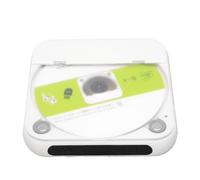 Fockety Portable CD Player, Bluetooth Desktop CD Player with 3.5mm AUX Port FM Radio, Dust Cover, High Fidelity Sound Speaker Car Boombox for Home