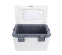 Fockety Portable Cooler, 15L Heavy Duty Lightweight Insulated Portable Cooler Handheld Leak Proof Food Freezer with Handles, for Beach Grill Travel Tailgating