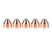 Fockety Precision Machined Copper Protective Cap Pack of 5 for Cutting Torch Consumables - Ensures Best Cutting Quality and Reliability - Suitable for Thermodynamic Users