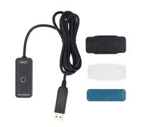 Fockety Programmable Macro Keyboard, Custom USB Mini Keypad with Braille Design for Visually Impaired, Magnetic Mounting, 2m Cable, Compatible with OS X IOS (HK31 1 Key Position)