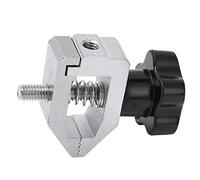 Fockety Push Pull Force Fixture, High Hardness Iron Alloy 500N High Loading Capacity Push Pull Force Clamp Firm Clamping, Thrust Tension Meter Clamp for Tensile Tester