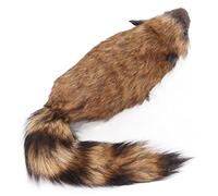 Fockety Raccoon Plush, Soft Plush Metal High Simulation Lovely Expressions Lifelike Sit Nod or Shake Head Stuffed Toy 50 X 9cm Tricks Spring Raccoon for Juggling Shows,