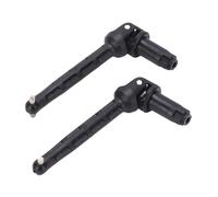 Fockety RC Front Rear Drive Shaft Set, 2pcs Steel CVD Driveshaft for SCY 16101 16102 16103 16201PRO RC Car Plastic Front Universal Drive Shafts
