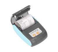 Fockety Receipt Printer, 58mm Print Paper and USB Bluetooth Thermal Printer Compatible with Android, POS Portable Wireless Kitchen Printer for Restaurant Sales Retail (Without Bag)