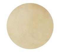Fockety Replacement Drum Head for Bongo Drums: 2PCs Faux Buffalo Leather with Clear Sound, Durable and Transparent, for African (8.5 inches)