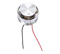Fockety Resonance Speaker, 1.7in All Frequency Louderspeaker 4Ω 25W Full Range Audio Speaker, Steel Mini Portable Vibration Strong Bass Louderspeaker for PC Mobile Phone MP3 Player