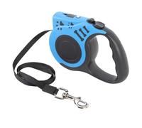 Fockety Retractable Dog Leash with LED Light, 5m/16.4ft 45kg/ 99.21lb Pulling Force Strong Tape Automatic Telescopic Tractor Dog Tape, Smooth Retraction Reflective Dog Leashes for