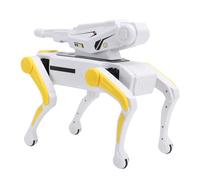 Fockety Robot Dog, Interactive Voice Control Programmable Quadruped AI Robotic Dog for Learning Coding Basics, with Remote Control for Boys Girls Ages 3-12