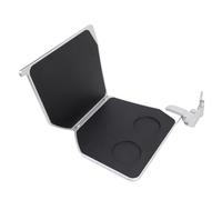 Fockety RV Seating Hidden Armrest Table, Aluminum Alloy Multifunction Folding Limousines Seat Side Table, Car Seat Armrest Folding Storage Desk for High Speed, Trains, Vehicles (Left FL3Z16491DA)