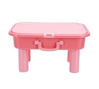 Fockety Sand Painting Light Box, Light Up Sensory Table USB Powered Sensory Table with 10 Level Brightness 3 Color Modes for Tracing, Painting, Sketching & Drawing