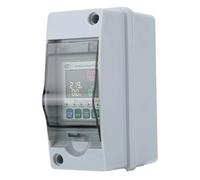 Fockety Smart Circuit Breaker, Automatic Reclosuring Protector Single Phase WiFi Power Meter Energy Monitor APP Remote Control, Watt Meter for Apartment Factory Home Energy Monitor