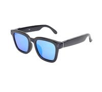 Fockety Smart Glasses, AI Image Recognition Photo Taking HD Video Recording Smart Camera Translation Glasses, Music Playback Clear Sound Quality Sunglasses for Women Men (Blue)