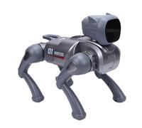 Fockety Smart Robot Dog, APP & Remote Control Robot Dog Toy for Kids with Voice Control, Perform Trick, AI Intelligent Programmable Interactive Robotic Pet, Gifts for Kids Adults (Grey)