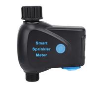Fockety Smart Sprinkler Timer, WiFi Water Timer Automatic Irrigation System Automate Watering System with Rain Delay Meter for Garden Hose Lawn Yard (BSP)