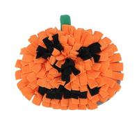 Fockety Snuffle Mat for Dogs, Pumpkin Shaped Interactive Dog Foraging Mat with Slow Feeding Design, for Pets Training Stress Relief Indoor Outdoor Use