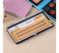 Fockety Soft False Eyelash Extension Deluxe Lashes VOLUME Fans 60pcs for Makeup Looks (6mm)