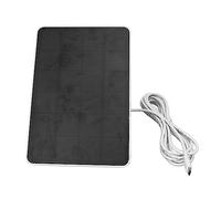 Fockety Solar Panel for Outdoor Camera for Ring 4W 5V Camera Batteries Security for Blink Floodlight, Solar Power for Arlo Home Security System, Spotlight Cam