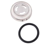 Fockety Sophisticated Motorcycle Brake Clutch Fit for Master Cylinder Reservoir Sight Glass, Convenient Brake Sight Mirror for Suzuki, Front Rear Cylinder, Glass Material (18mm)