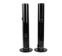 Fockety Sound Bar for Smart TV, 100W 2 in 1 Detachable Auto Volume Boost TV Speaker Home Soundbar with Bluetooth 5.3/ARC/Opt/AUX Connect 3 EQ Modes, for PC Gaming Projectors (UK Plug)