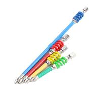 Fockety Spring Loaded PH2 Screwdriver Bit, 4 Pcs 65 70 90 150mm 1/4 Inch Hex Shank Magnetic Anti Slip Screwdriver Bit, Phillips Bits Set for Electric Manual Screwdrivers