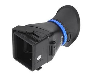 Fockety ST-1 High Definition LCD Viewfinder for Camera with 3x Magnifier, Clear Zoomed-in View for Daylight, Suitable for Elderly, Black