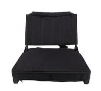 Fockety Stadium Seats with Back Support, Oxford Fabric Steel Tube Portable Bleacher Seat 5 Levels Adjustment Portable Bleacher Chair with Non Slip Bottom for Outdoor Activities