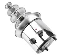 Fockety Stainless Steel Chocolate Melting Machine Durable 4 Tiers Fountain for Hotel Wedding