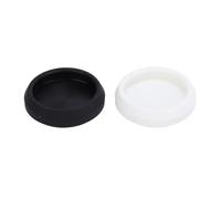 Fockety Stylish Lens Hat Oil Sprayed Finish Silicone Lens Protector for GO 3S Black and White