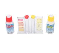 Fockety Swimming Pool Water Quality Town Easy to Use PH-Chlor Test Kit for Pool Maintenance Professionals