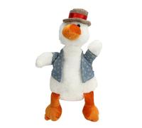 Fockety Talking Dancing Duck, Repeating What You Say Mimicking Recording Plush Baby Toy, Musical English Song Singing Talking Glowing Animated Twisting Gift of Lighting Up Toy