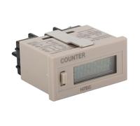 Fockety The Digital Electronic Meter with a Clear 6-digit LCD Display for Exact Counting, Prevents Miscarriage, a Maximum of 200 Times per Second Counting Speed for Industrial Use