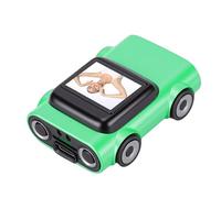 Fockety Thumb Action Camera, 2K HD Thumb Camera Portable Retro Keychain Digital Auto Focus 130 Wide Angle Lens Video Recorder Body for Travel (Dark Green)