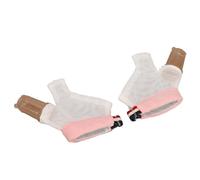 Fockety Thumb Sucking Treatment Protector Adjustable Stop Glove, Prevents Finger Peeling, Suitable for 10-18 Months Babies (Pink)