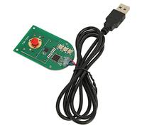 Fockety Trackpoint Pointer 1m Detachable Red Cap Soft Dome, Wide Applications, Usb Cable Length 1m, Applicable Scene Laptops