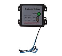 Fockety Trailer Brakes Breakaway Kit, 12V LED Breakaway Kit, Simple Installation Trailer Break Away with LED Indicator, Switch, Universal for 12V Vehicle Caravan