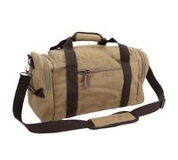 Fockety Travel Duffle Bag, Large Capacity Travel Bag Overnight Bag Luggage Bag with Multiple Carry Methods for Short Trip Business Travel (Khaki)