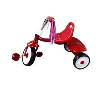 Fockety Tricycle for Toddlers, Folding Kids Balance Bikes with 3 Position Adjustable and Flip Top Storage Basket, Steel Framed Toddler Tricycle Kids Trike Boys Girls