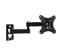 Fockety TV Wall Mount Holder, Metal 360° Rotation Tilt Extension TV Mount Bracket Retractable Full Motion Articulating TV Mount Wall Bracket for 26-70 Inch LED LCD OLED 4K TVs (Fits 10 to 32 Inch)
