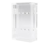 Fockety Tweezers Holder, 8 Hole Thickened Acrylic Magnetic Transparent Tweezer Stand Seamless No Installation Display Stand for Nail Salon, Beauty Salon, Beauty Eyelash Shop