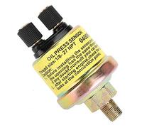 Fockety Universal Dual End -Setle -Oil Printing Sensor, Durable Engine Oil Pressure Sensor for Aftermarket Measuring Devices, Simply Install, Suitable for Car Enthusiasts
