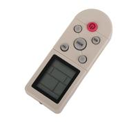 Fockety Universal Haltlable ABS Climate Systems Remote Control for AUX YKRF 001 YKRF 09R/010 F 06 YKR F 016E, Remote Removal, Ideal for Exchange, for Home Use